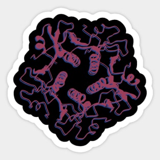 CholeratoxinB pentamer 3d Sticker